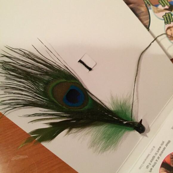 As Seen On TV Instant Peacock Feather Extensions Snap On - Picture 7 of 8